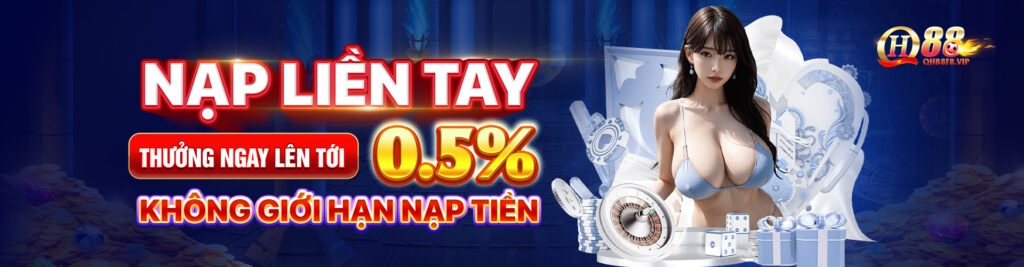 Nạp tiền liền tay nhận ngay x2 tài khoản